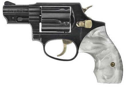 Taurus 85 38 Special 2" Ported Blued Barrel Gold Pearl Grips Revolver 2850021PRL